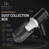 3-in-1 Portable Cordless Vacuum Cleaner – Compact Handheld Dust Cleaner with Removable Box
