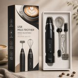 Rechargeable Electric Coffee Frother & Egg Beater | High-Speed Handheld Mixer with USB Charging