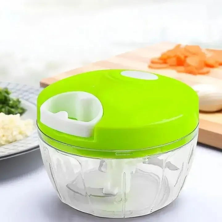 Spin Chopper 300ml ABS Plastic Multicolor Kitchen Essential